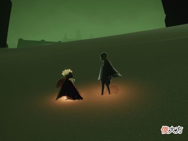 【游戏迷】光遇：警惕和你点火的小黑，新蹭图方法，令人防不胜防