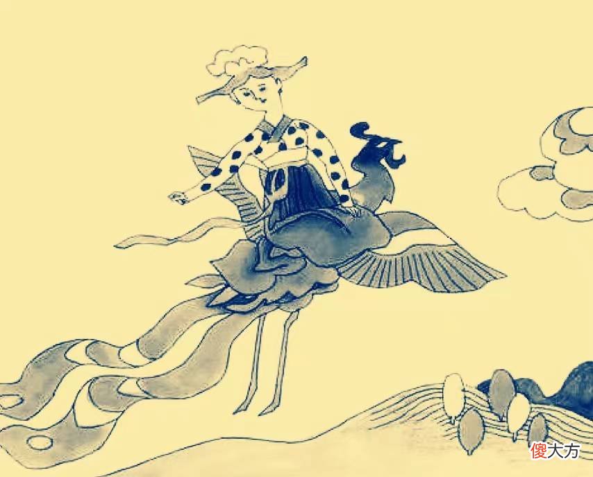 【爱历史】民间故事：五彩凤凰腾空救走姑娘的故事