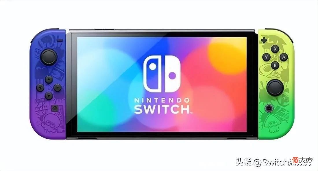 【游戏世界】老任新机来了!《喷射战士3》主题限定款Switch OLED现已推出