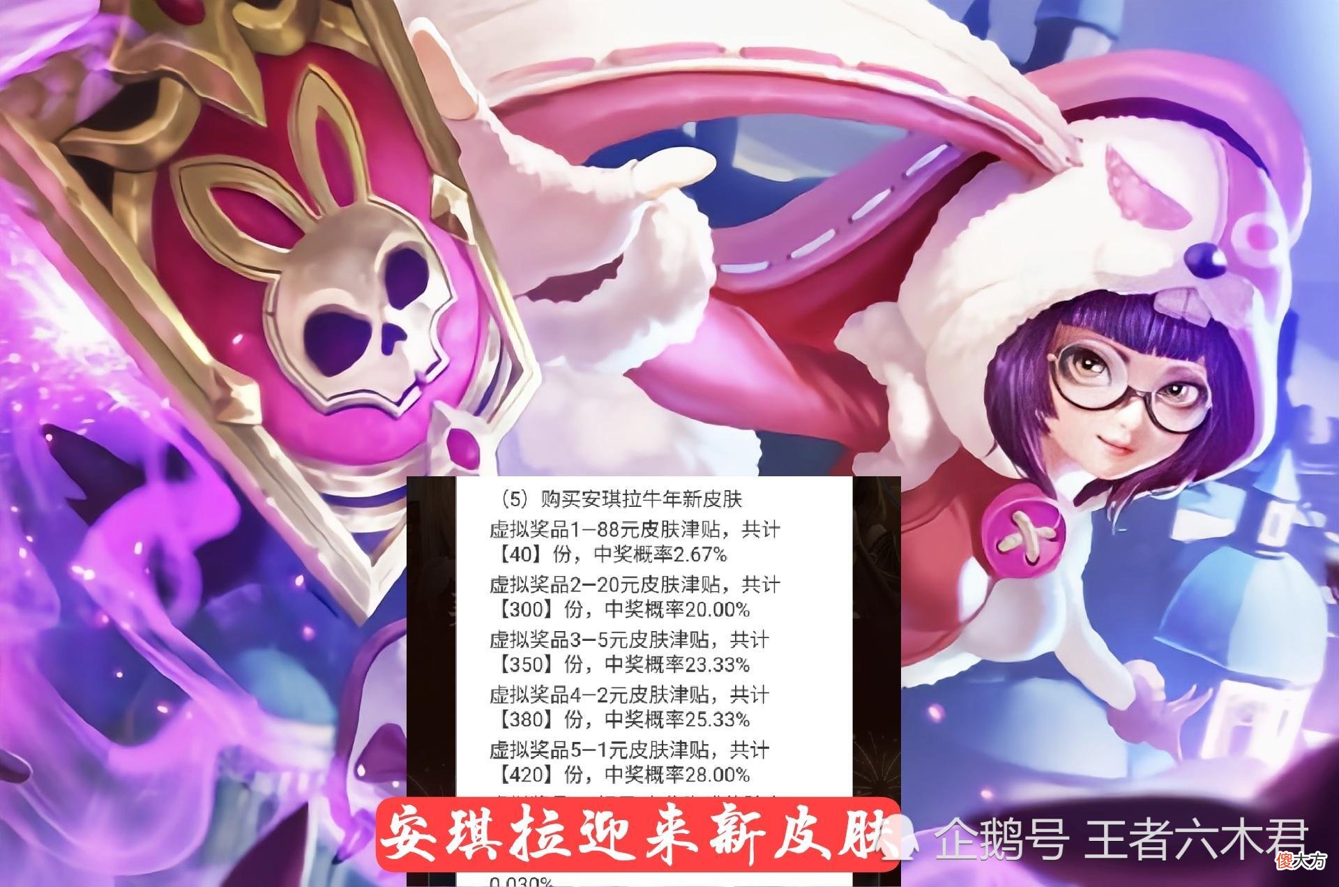 【游戏迷】安琪拉漫画皮语音曝光，次元萌妹真香，瑶新皮梅花主题，梅花小鹿来了！
