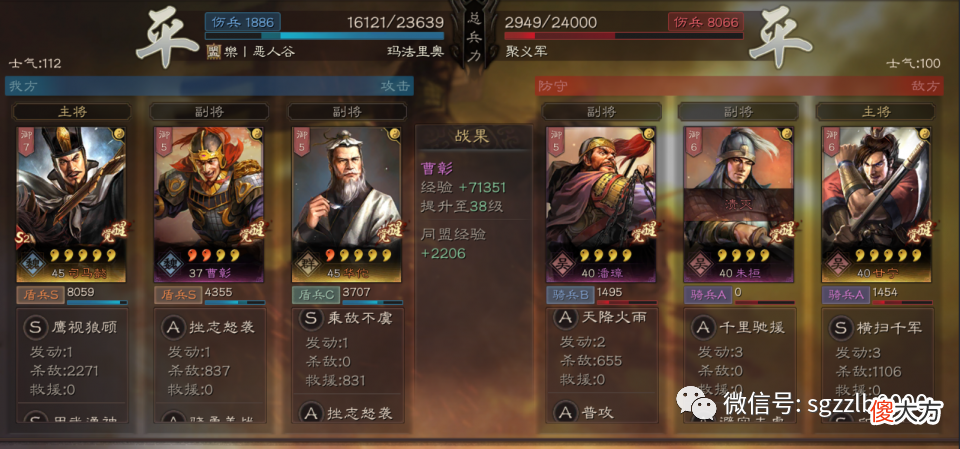 【游戏世界】新手、老玩家-转变思路，用四星曹彰黑科技，战法联动大力出奇迹