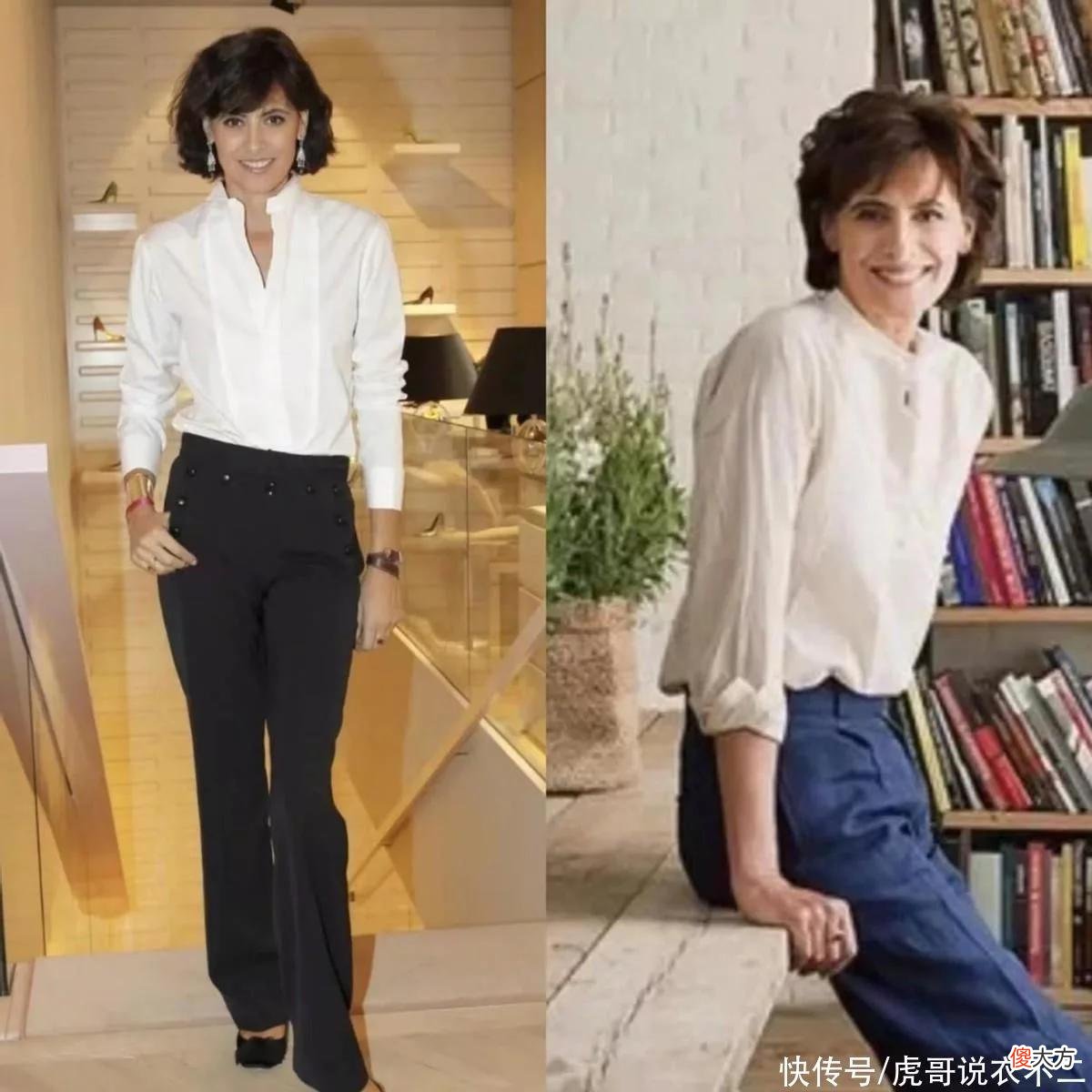 【时尚一点】提醒40、50岁女人，能够让你展现气质的服饰，一是西服、二是衬衫