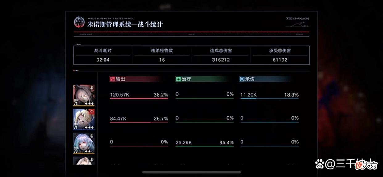 【游戏世界】无期迷途8-4完美通关攻略，平民阵容及打法推荐（by三千）