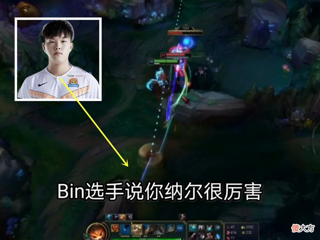 【游戏迷】Bin看Nuguri直播学技术，看到操作后直言：Nuguri纳尔很厉害