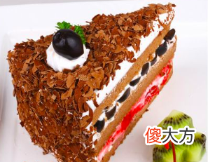 An Almond Cluster 8月23日生日巧克力-杏仁黑森林