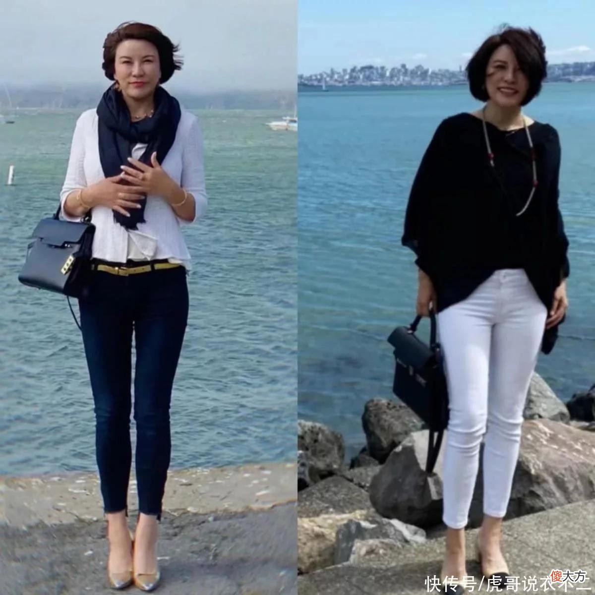 【时尚一点】不扮嫩、不显老！这位大龄妈妈真会穿，这些打扮气质的思路值得学