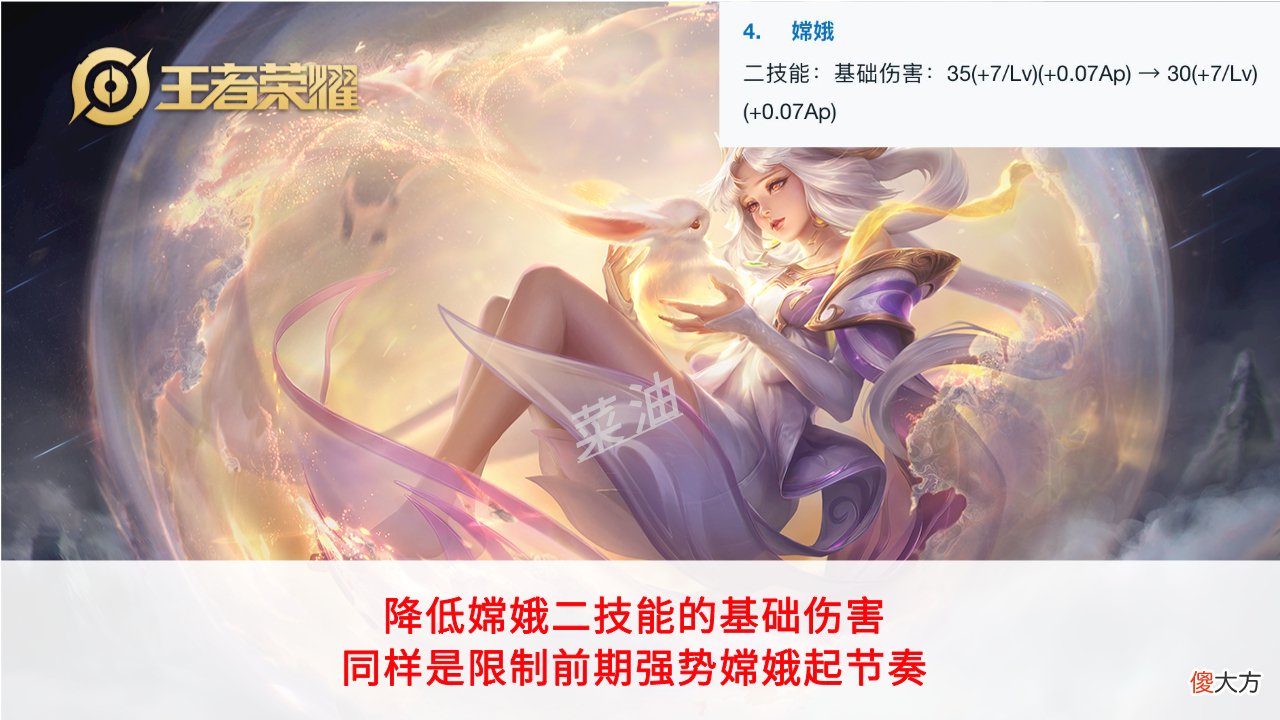 【游戏迷】露娜、司空震、嫦娥体验服纷纷迎来削弱，下个版本均无缘T0！