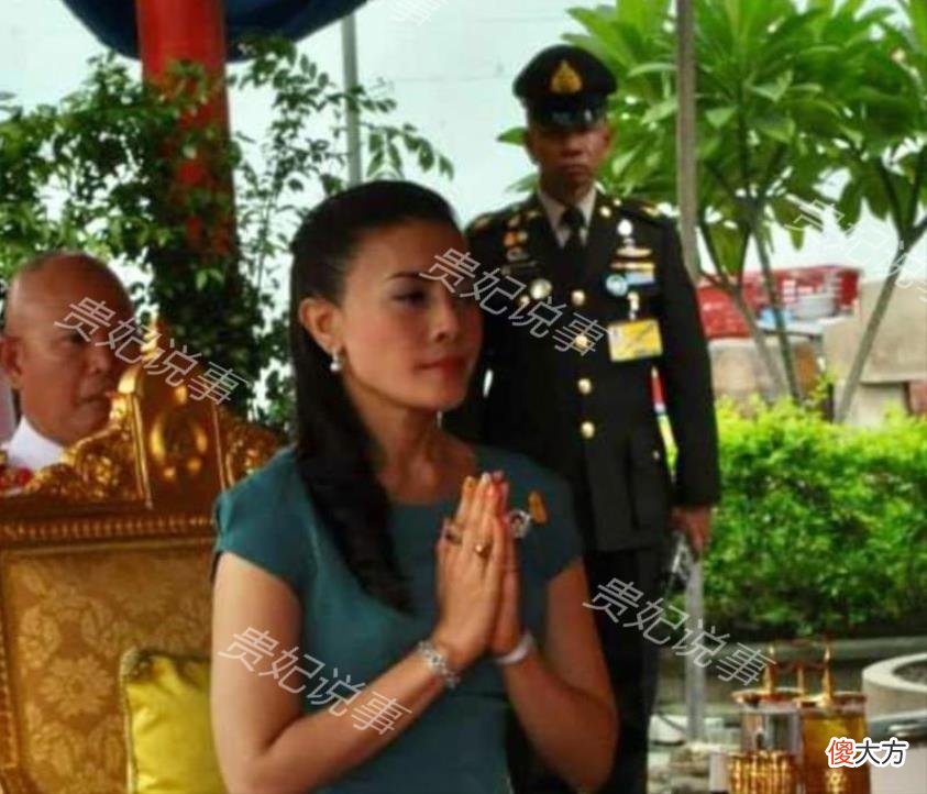 【历史故事】西拉米王妃已经还俗，被泰王准许留长头发，意外撞脸诗妮娜贵妃