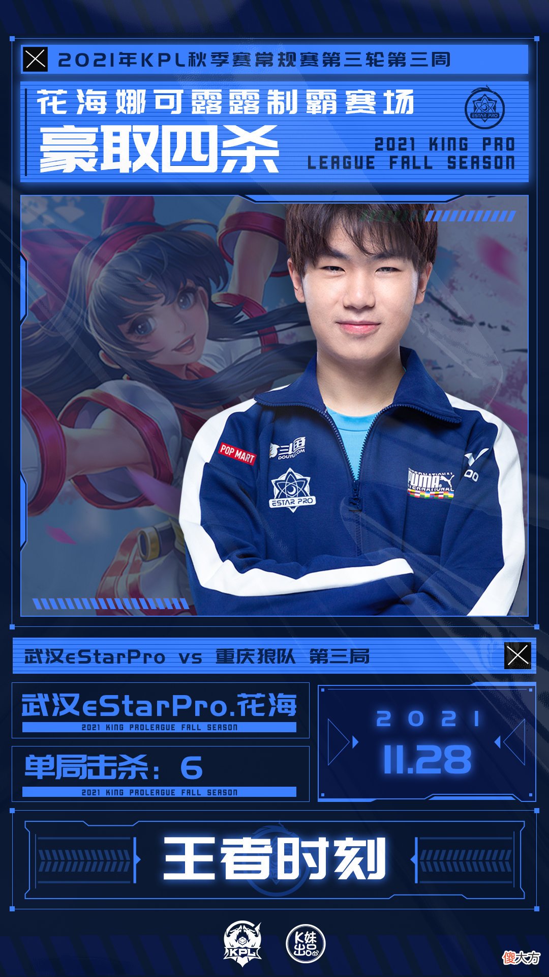 【游戏世界】eStar专属荣誉换人，妖刀、九尾强势上榜，然而，周最佳究竟代表了什么呢？
