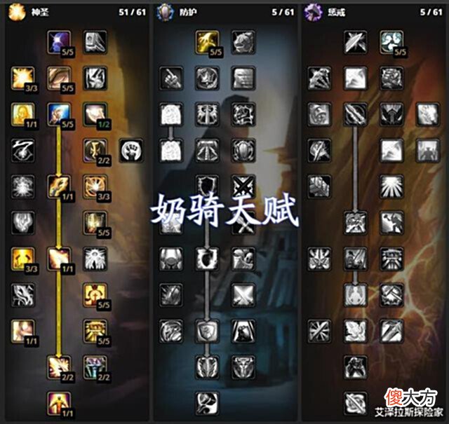 【游戏迷】魔兽WLK:前夕5大治疗最佳配装天赋分析,奶骑、戒律牧是S级