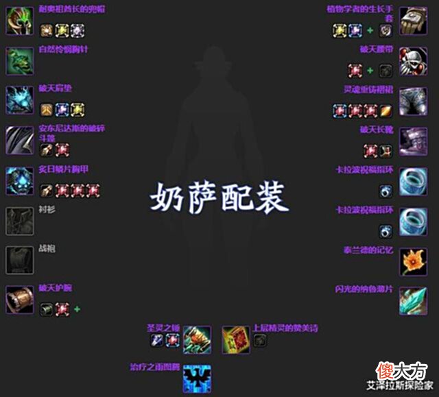 【游戏迷】魔兽WLK:前夕5大治疗最佳配装天赋分析,奶骑、戒律牧是S级