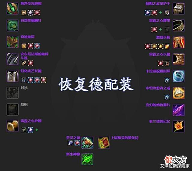 【游戏迷】魔兽WLK:前夕5大治疗最佳配装天赋分析,奶骑、戒律牧是S级