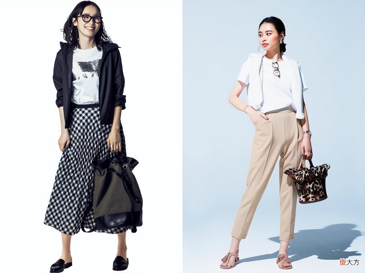 【就爱时尚】才发现,拯救夏末初秋尴尬期的时尚穿搭,就是百搭又简约的T恤