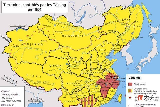 【爱历史】太平天国影响范围，那它是怎么划分全国的