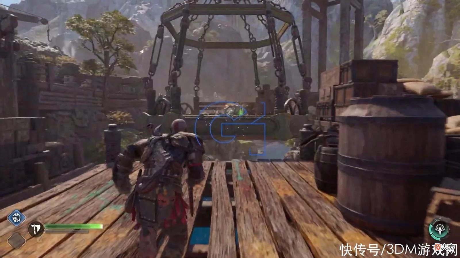 【游戏世界】《战神:诸神黄昏》全新演示 展示武器和战斗技能