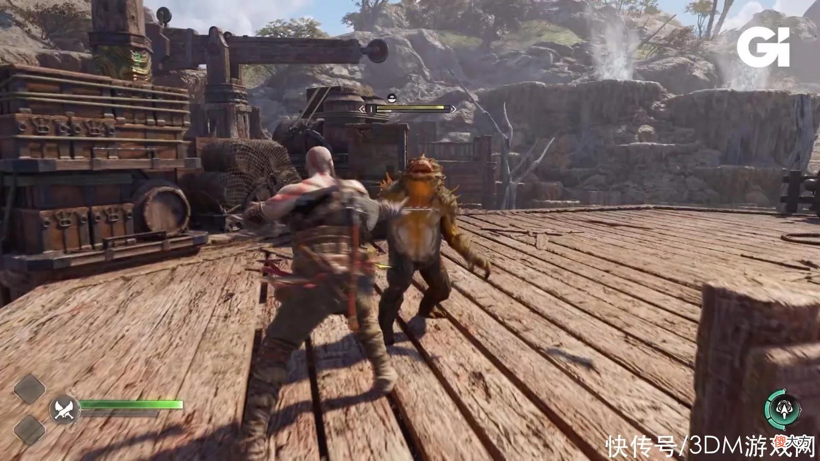 【游戏世界】《战神:诸神黄昏》全新演示 展示武器和战斗技能