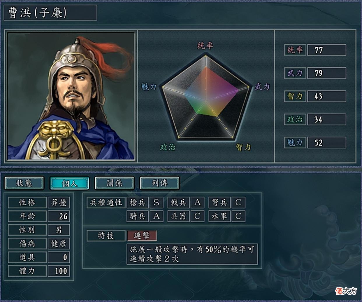 【游戏世界】三国志11：有哪些因技能让玩家高看一眼的武将？这应该是最全的