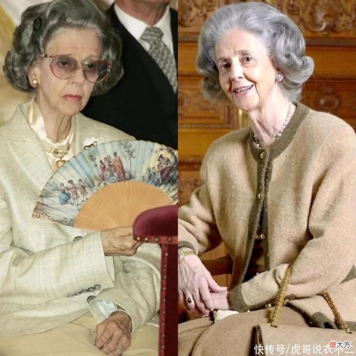 【就爱时尚】女人上了年纪形象要优雅，不扮嫩、不显老，看看她们：满身书卷气