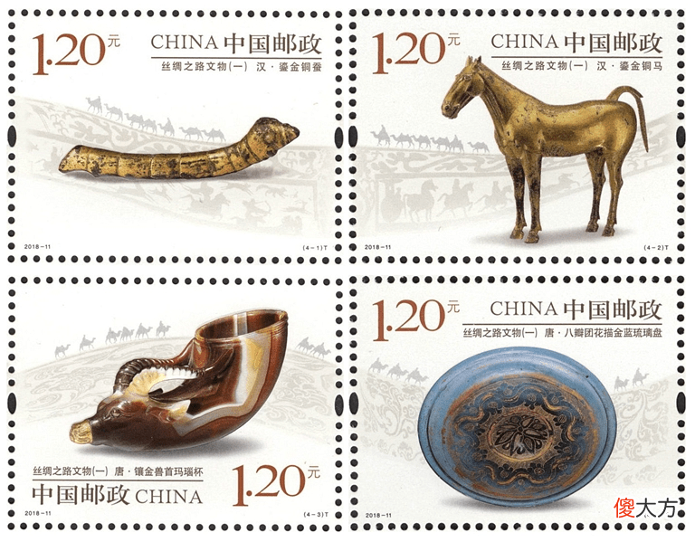 【爱历史】盘点邮票上的文物，一起瞅瞅那些在历史长河中曾出现的文明