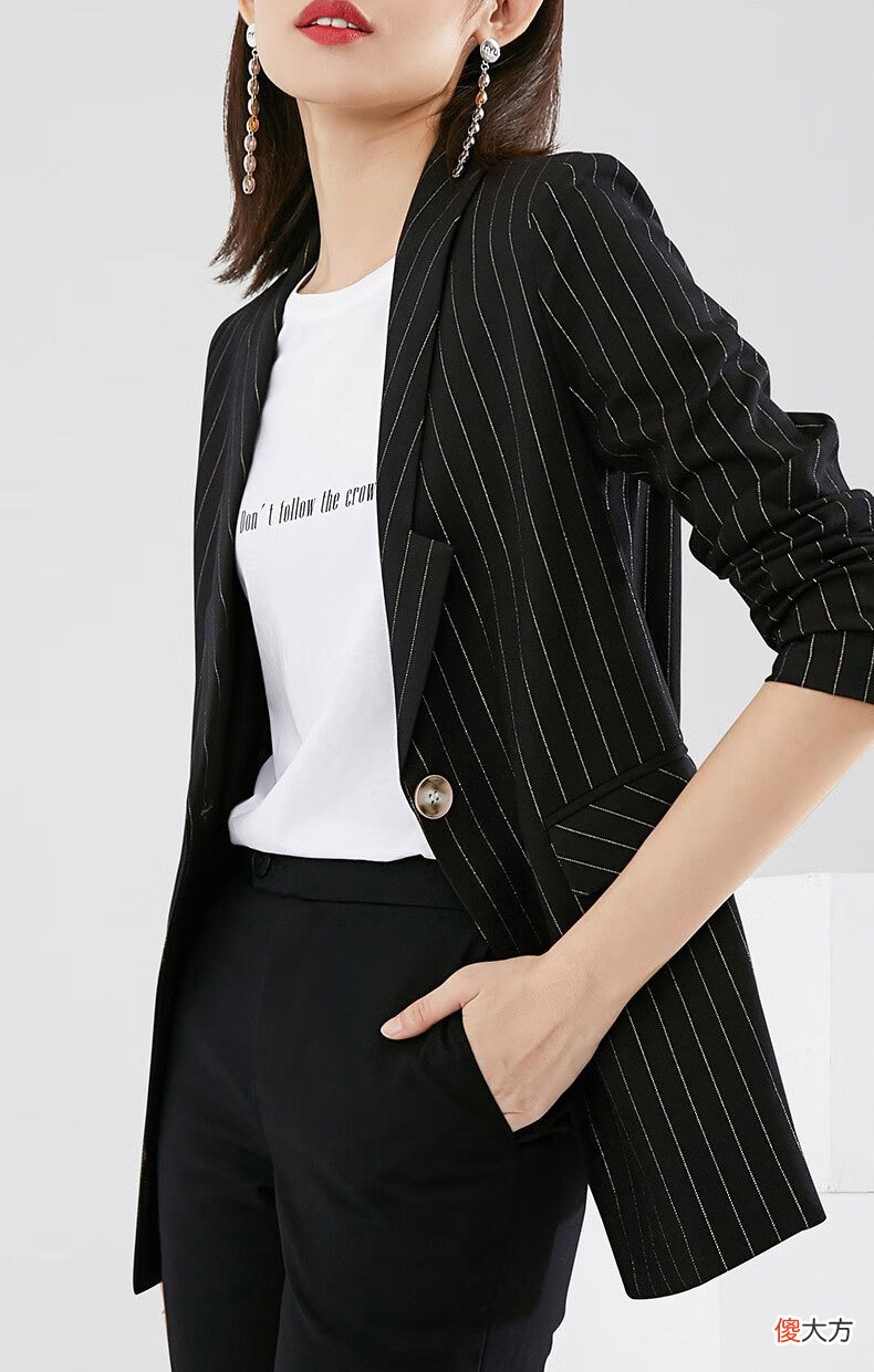 【就爱时尚】秋季流行穿搭单品，通勤百搭休闲西装外套，总能给你带来气质魅力