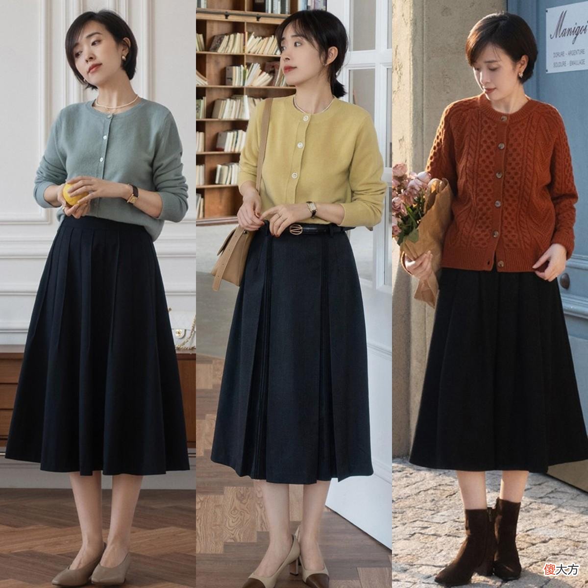 【就爱时尚】30岁女人穿“半身裙”时，牢记这3个挑选原则，显瘦又优雅