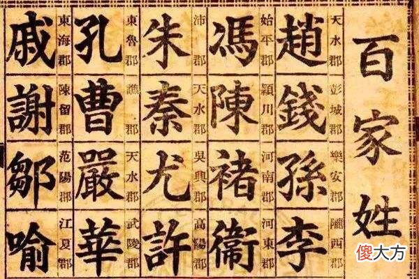【爱历史】这个姓氏你听说过吗?