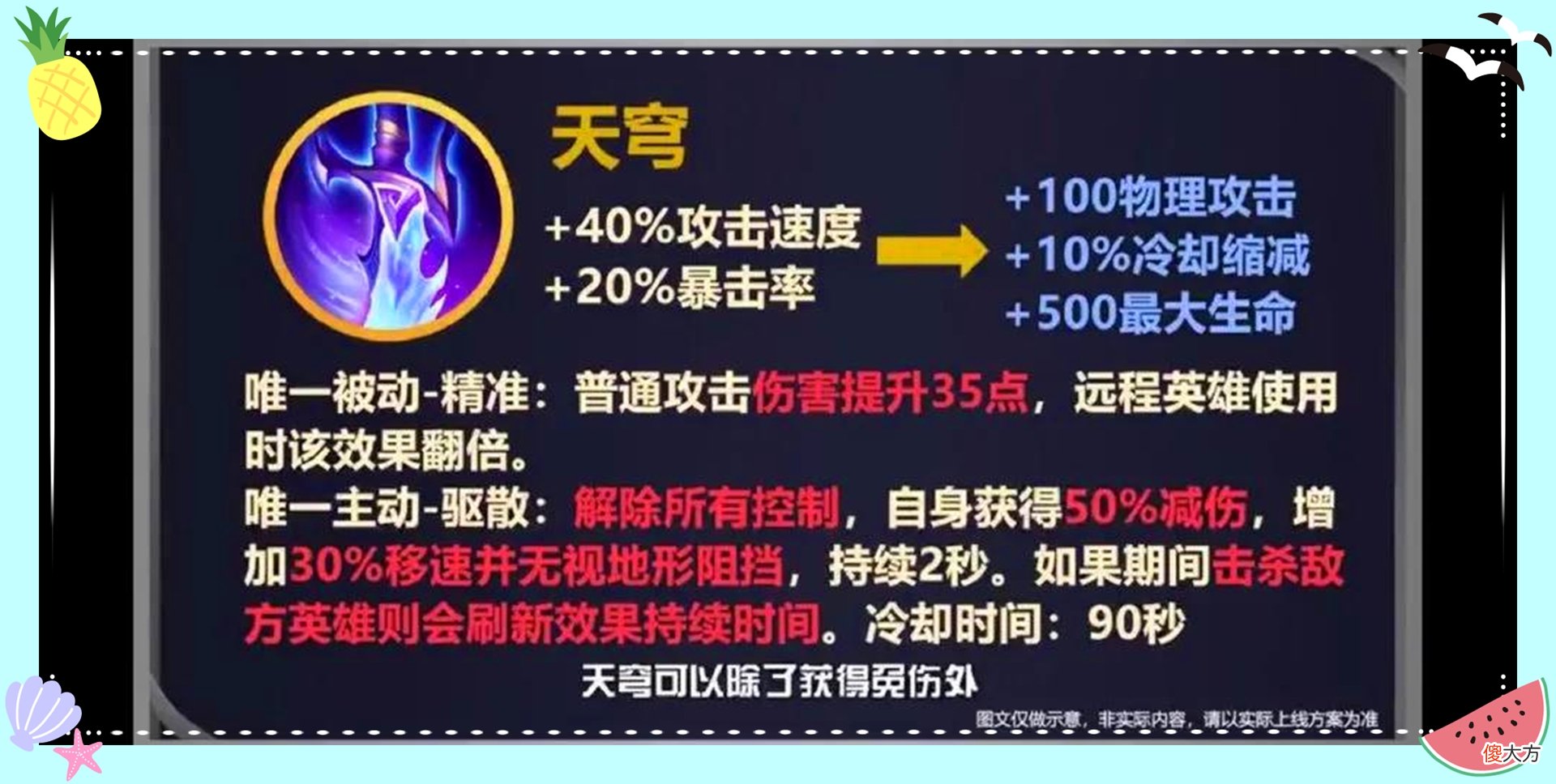 【游戏世界】王者策划大爆料：S22装备大调整，4件装备重做，新增5件神装！