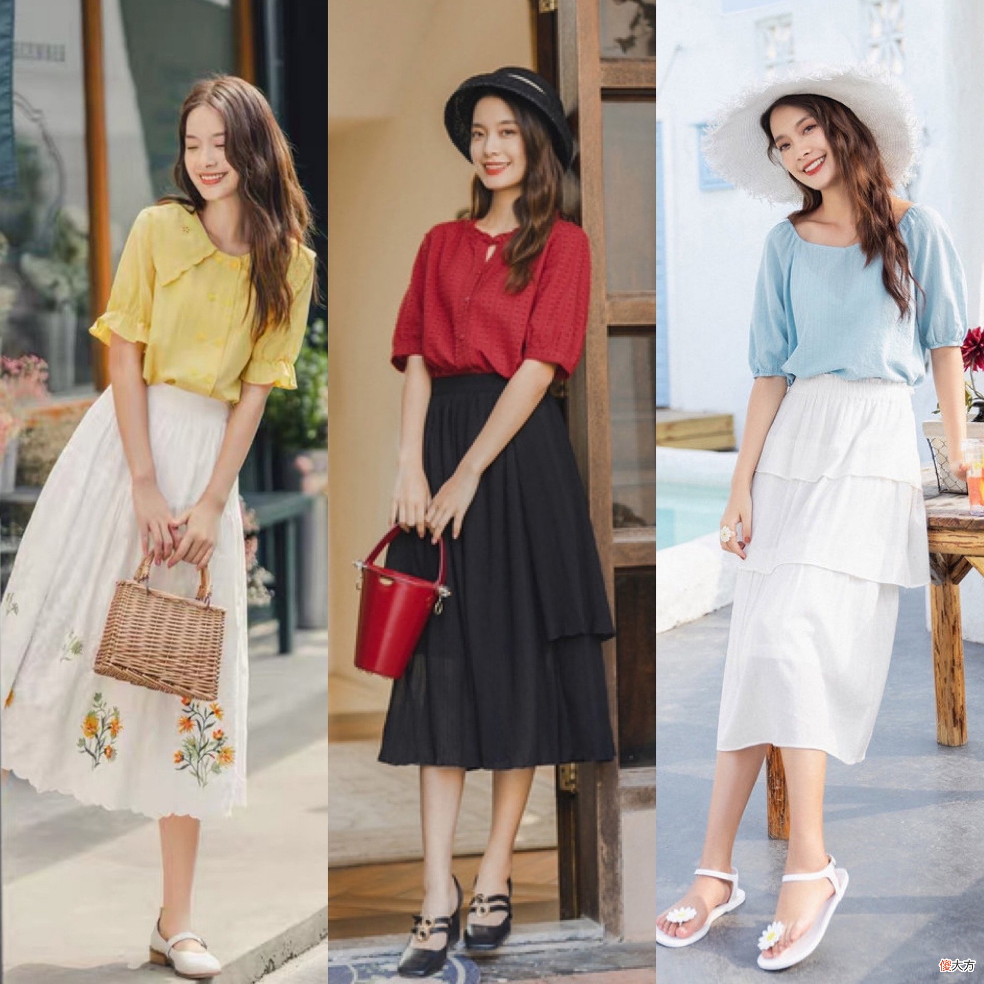 【时尚一点】初秋穿搭灵感：用半身裙和这些上衣搭配，优雅又好看