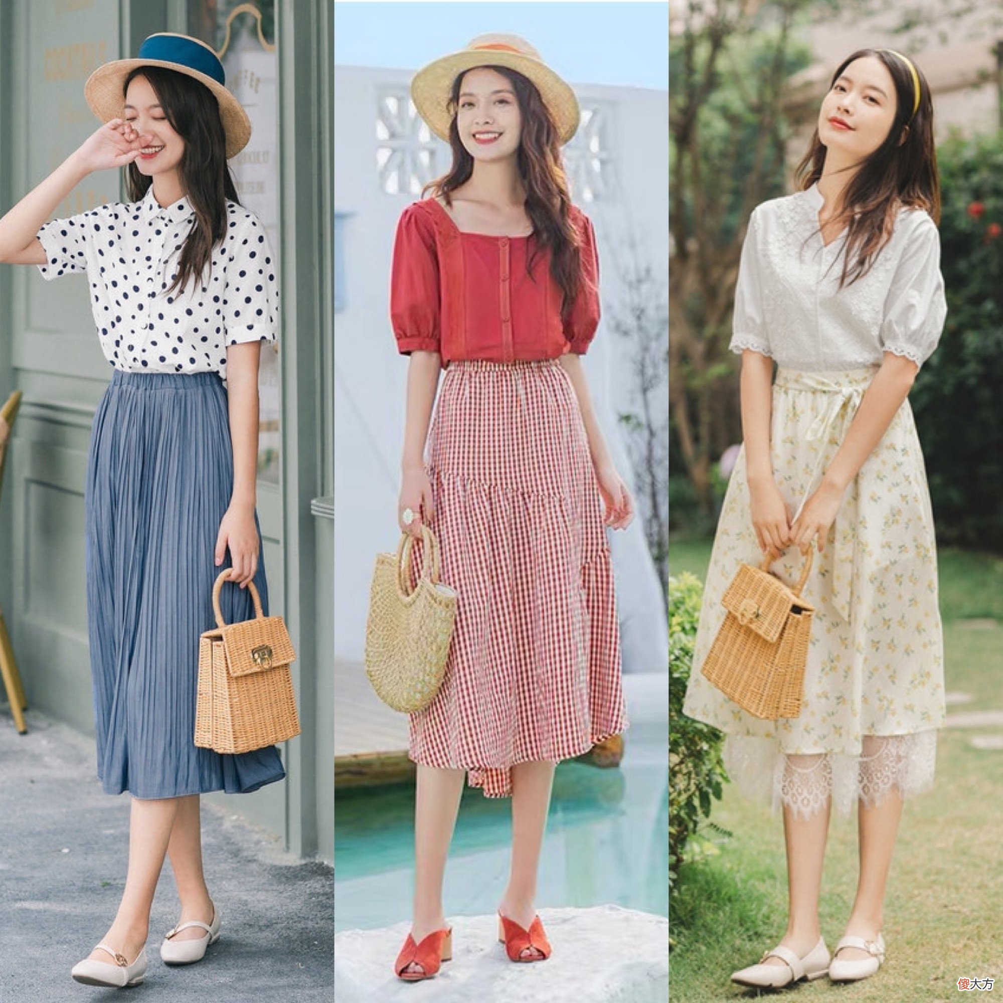 【时尚一点】初秋穿搭灵感：用半身裙和这些上衣搭配，优雅又好看