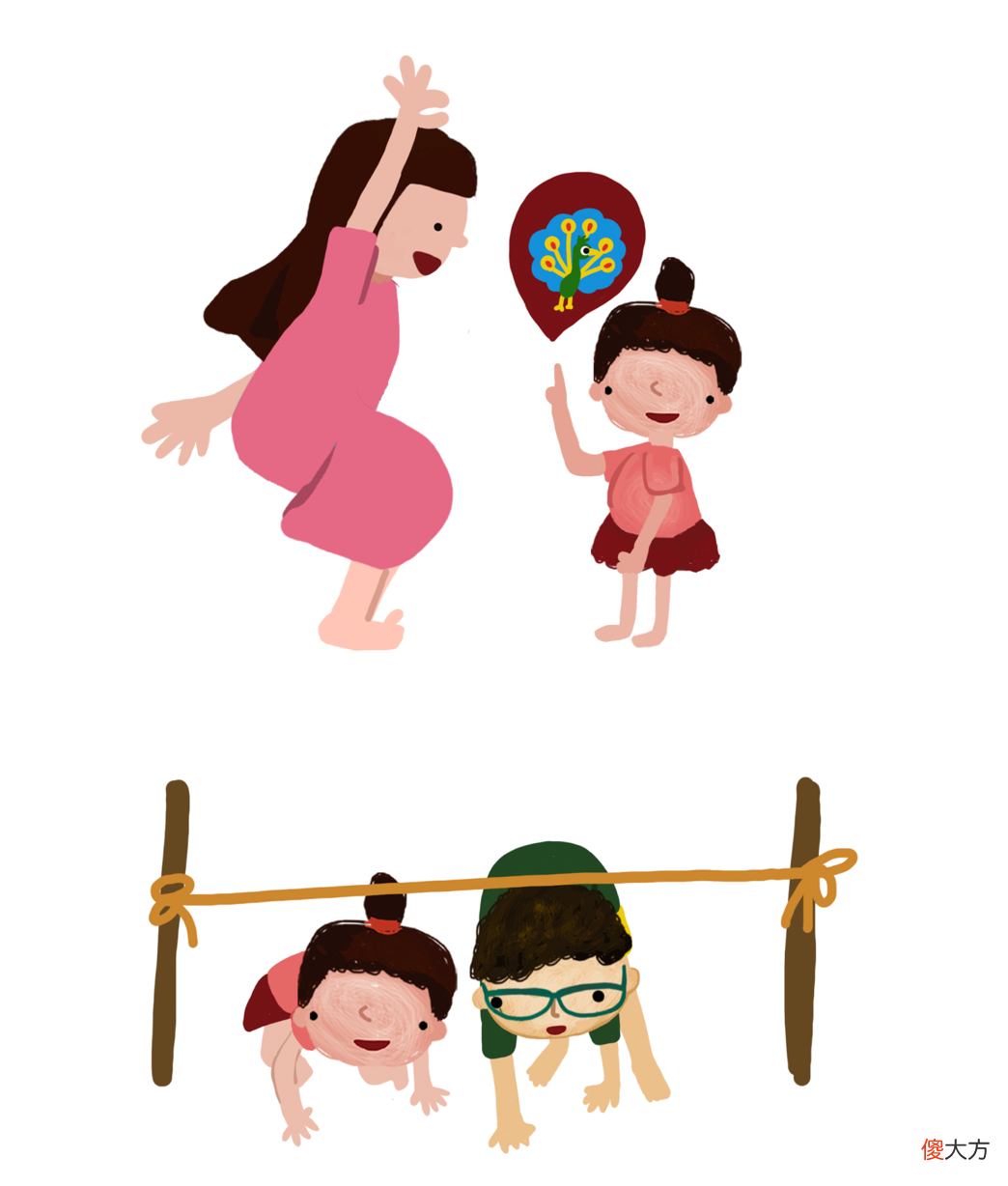 《365亲子陪伴》家庭教育促进项目插画设计
