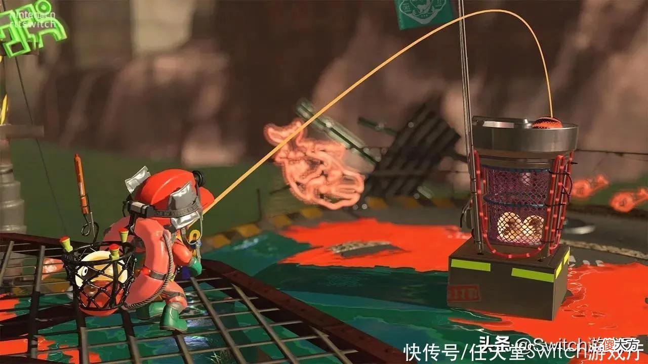 【游戏迷】《喷射战士3》打工模式鲑鱼跑玩法介绍