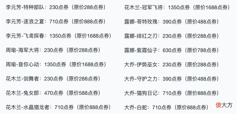 【游戏世界】百里守约传说皮肤碎云上架，16款皮肤限时折扣，2大限时礼包来袭