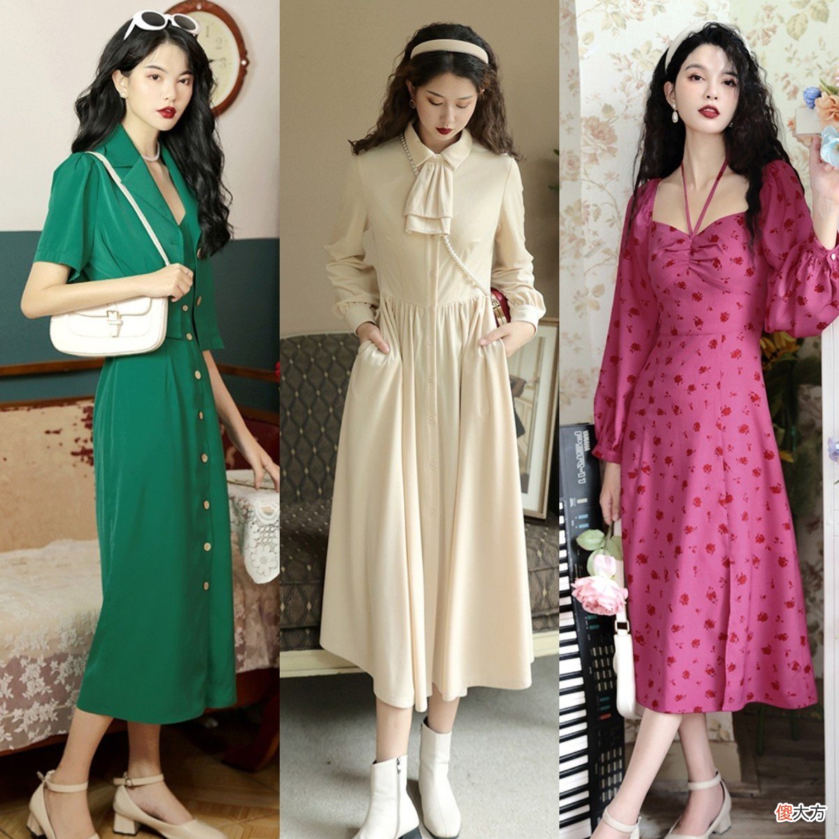 【时尚一点】优雅且精致，30岁的女人试试这几条裙子，显瘦还很时髦