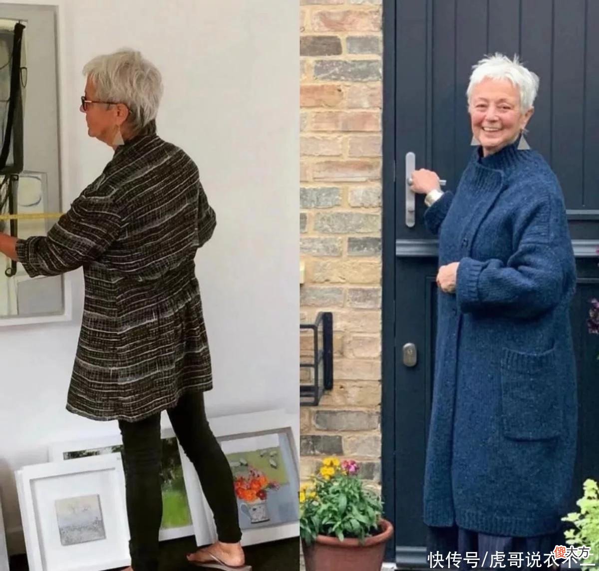 【就爱时尚】头发灰白不打紧，这5个发型要点占一半，满头白发也是“富贵人”