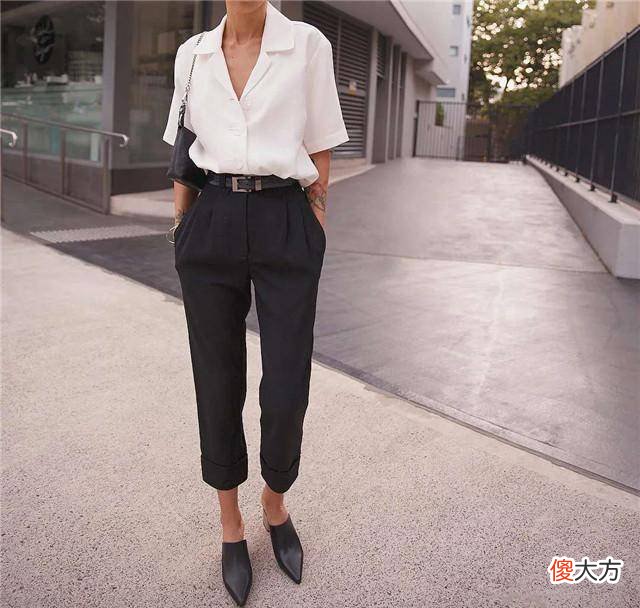【时尚一点】腿粗的女生夏季搭配九分裤,显瘦又显高