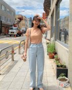 【就爱时尚】清爽牛仔裤设计为主，清新精致大方的穿搭设计让人心动