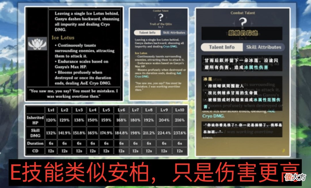 【游戏迷】《原神》“内鬼”再度曝出甘雨实战视频，冰系安柏坐实？玩家：爱真的会消失