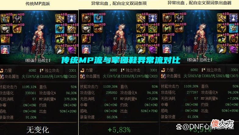 【游戏世界】DNF：MP流被取代了！军团版本新流派来了，“幻神”异常鞋子出现