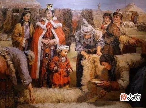 【爱历史】王昭君死后，受到怎样的待遇？莫高窟一幅壁画，看出匈奴人的凶残