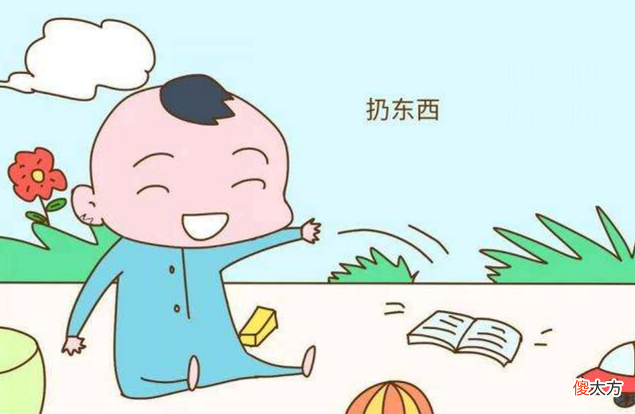 宝宝拿到东西就扔？恭喜你！这是孩子变聪明的表现