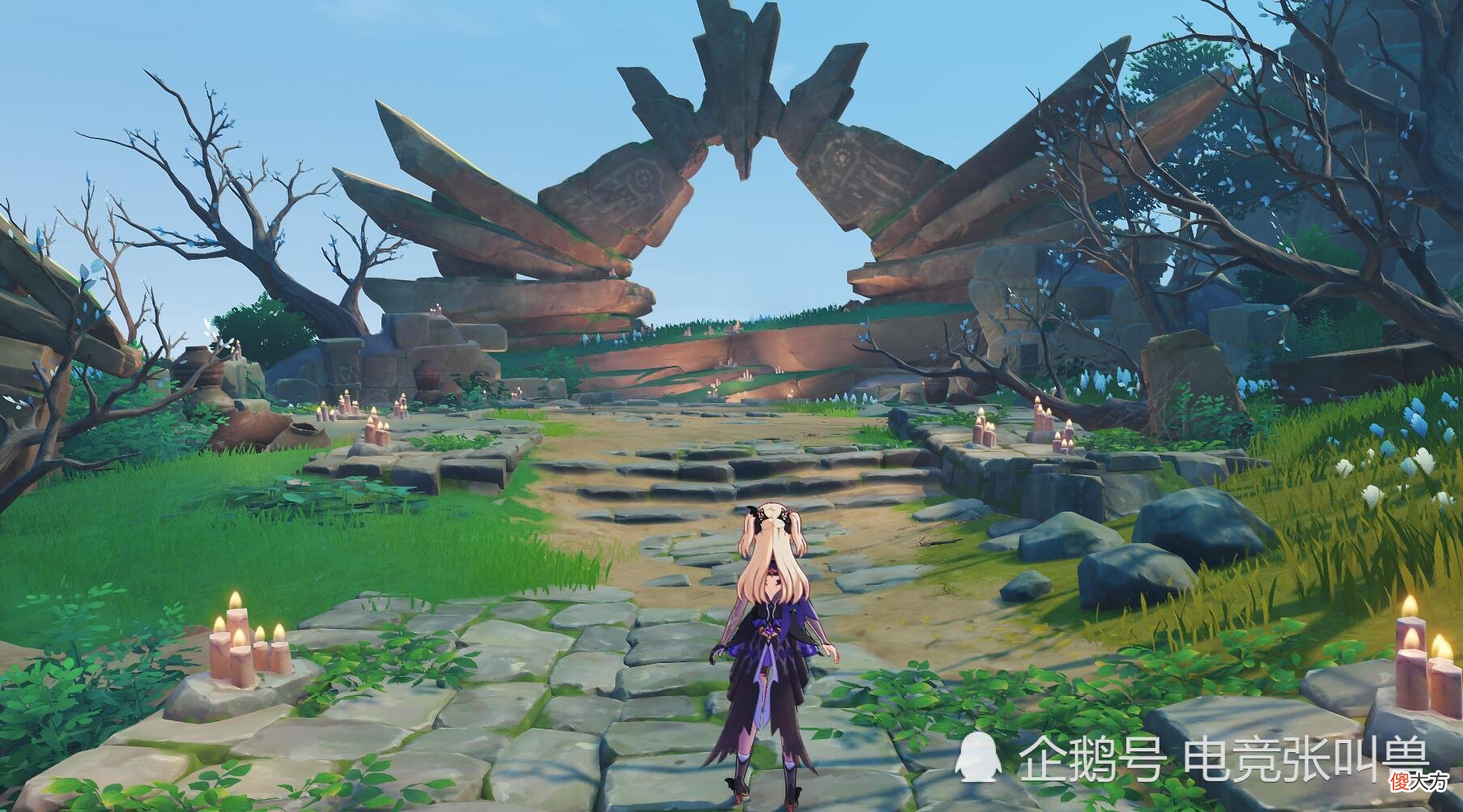 【游戏世界】原神：托马必备素材！幽灯蕈最佳采集路线，想抽托马可以提前准备