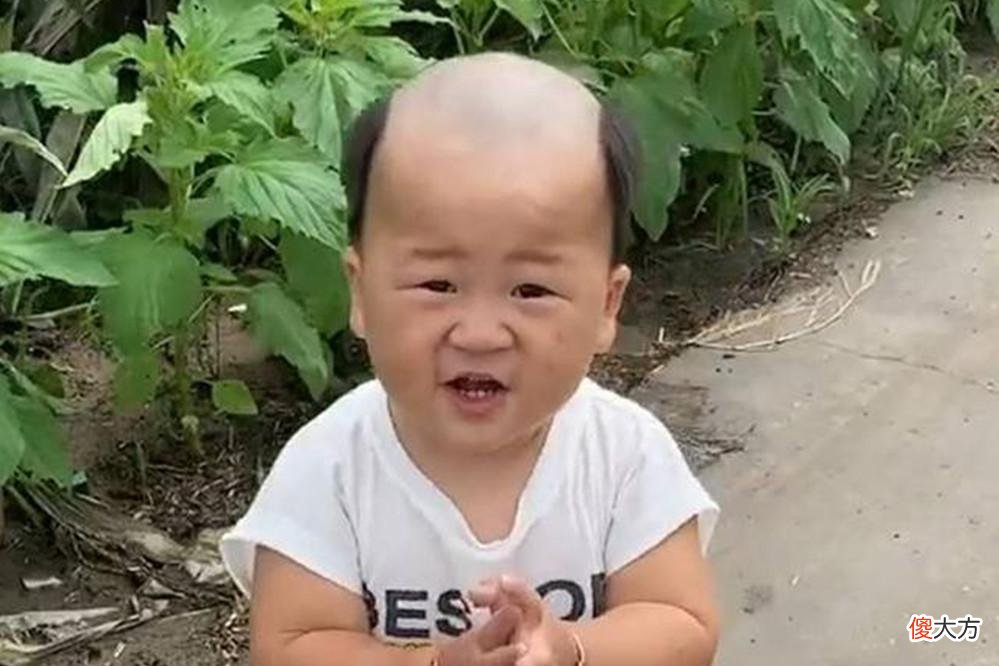 宝宝被理成“广坤头”，宝妈看后直扶额：孩她爸，你是认真的吗？