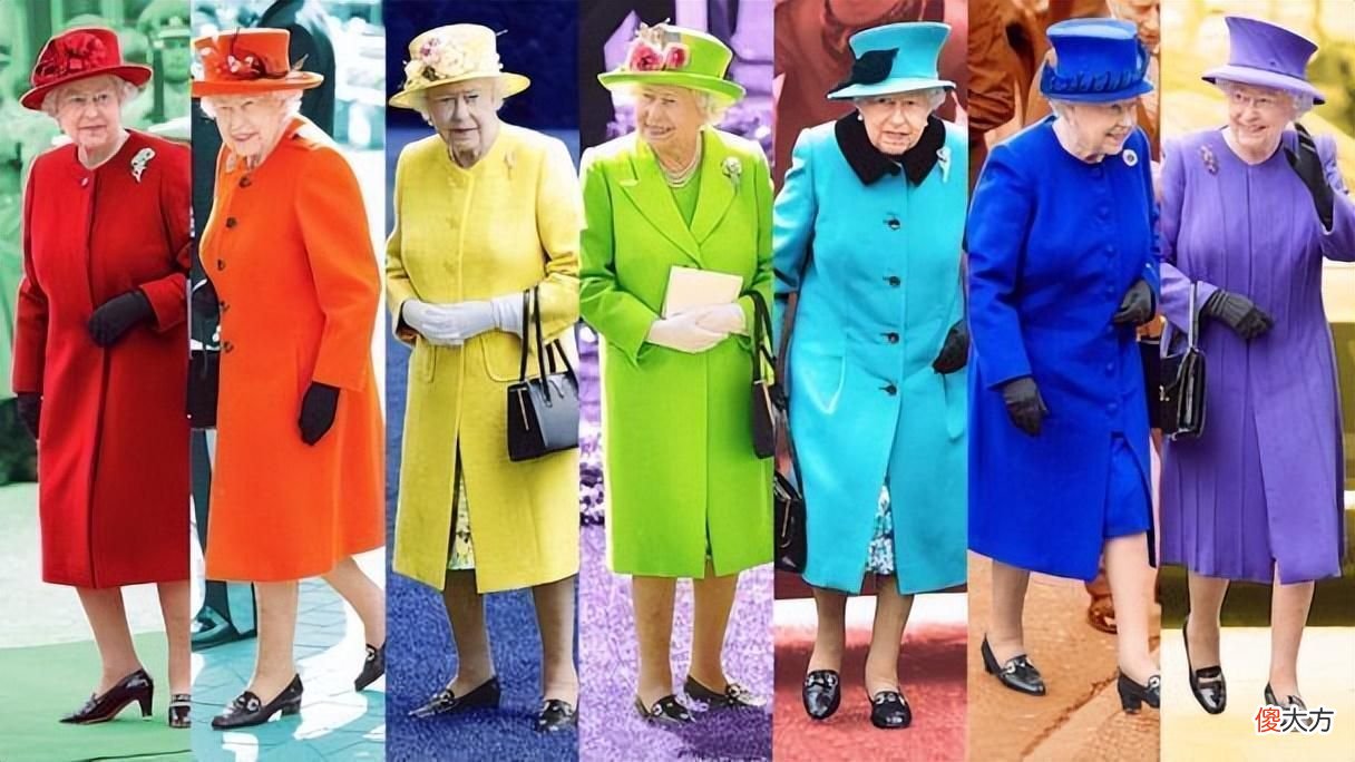 【时尚一点】回顾英女王的穿搭，才明白：女人只要敢穿会搭，弯腰驼背也很优雅