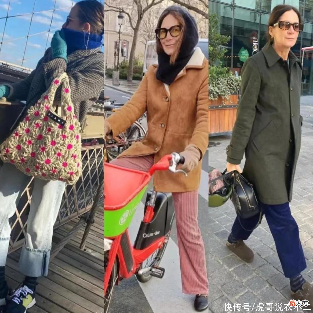 【就爱时尚】看了法国妈妈的日常穿搭，才懂得：女人穿衣不扮嫩，简约一点更好