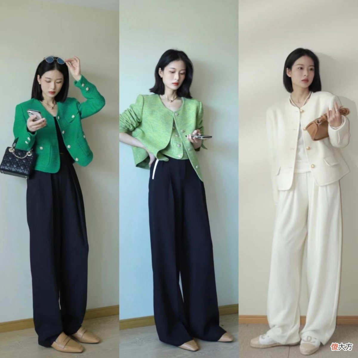 【就爱时尚】“小香风短外套＋牛仔裤”，今年秋天流行这样穿，轻松当个时髦精