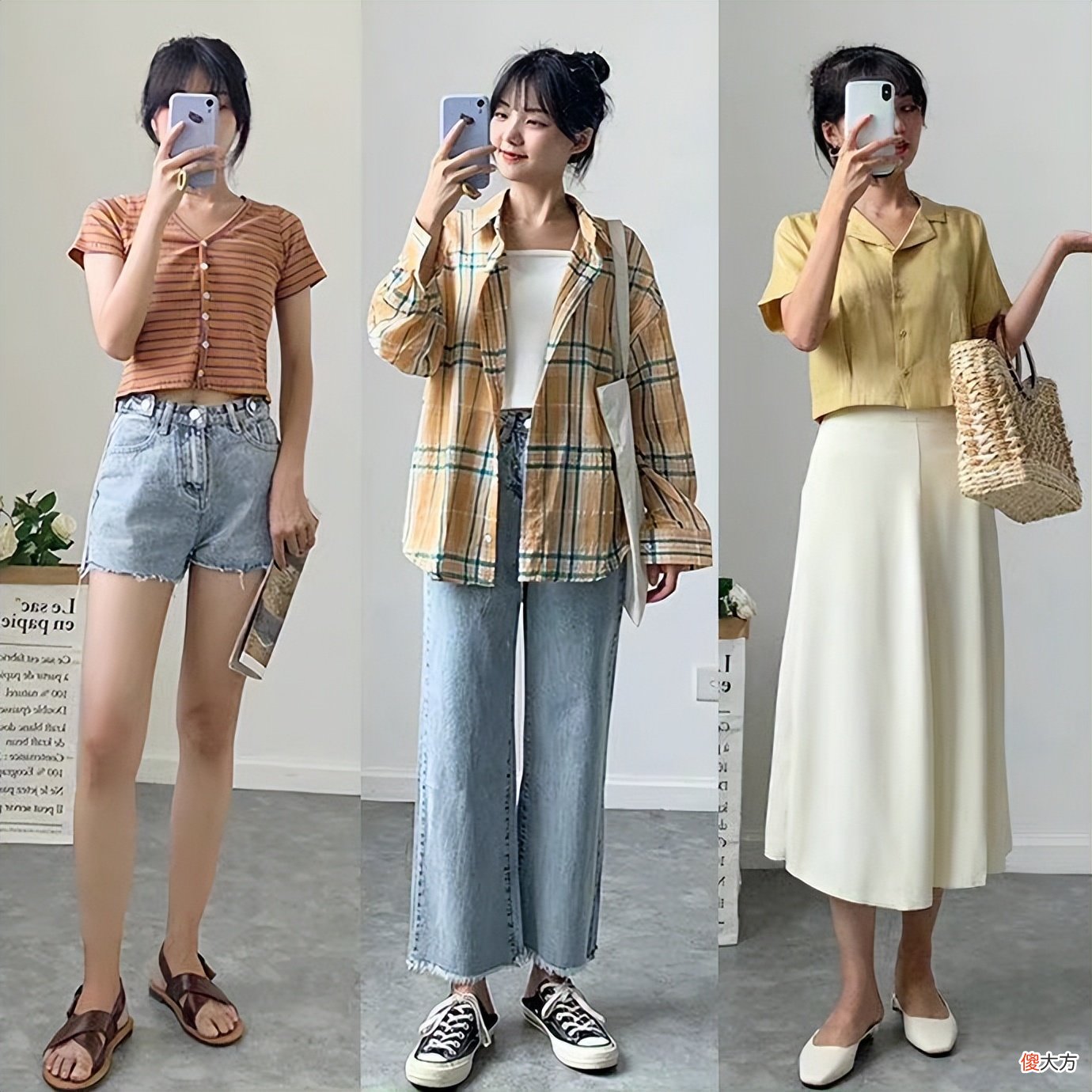【时尚一点】越简单，越高级！适合秋季的少女风穿搭，配色看起来超舒服