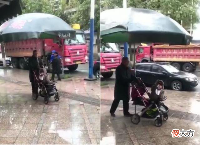 “别人家爷爷”走红，为避免孙女吹风感冒，给自行车装上全景天窗