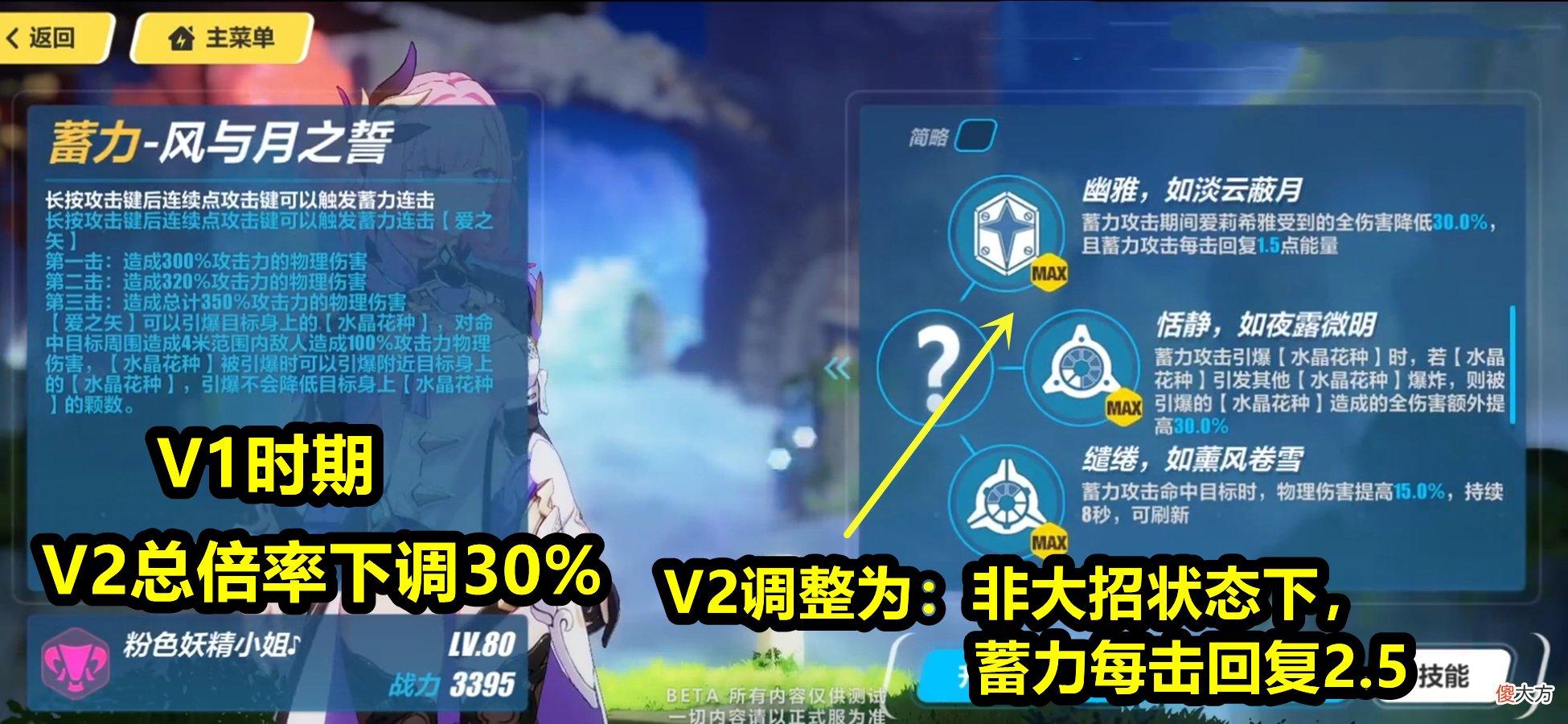 【游戏世界】崩坏3:5.1测试服大改!爱莉希雅技能大幅调整,专属圣痕加成提升