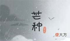 2020年芒种6月5日时辰吉凶查询,2020年入梅出梅时间！