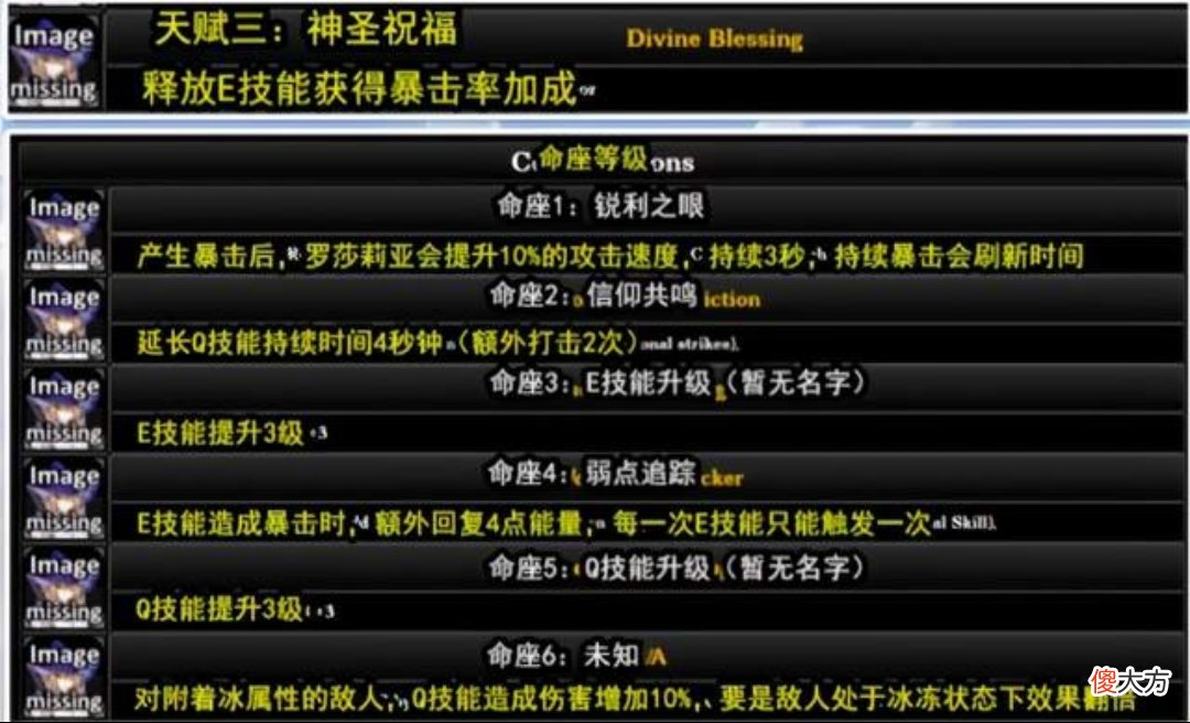 【游戏迷】《原神》外服“内鬼”又来了？4星冰元素罗莎莉亚各项数据被曝光